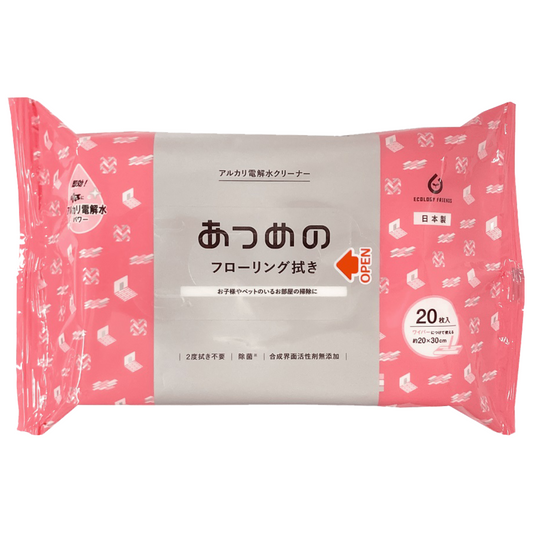 あつめの フローリング拭き（12個入／1個当たり270円）